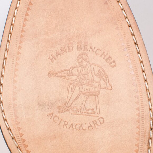 VTG NWOB Dack's Wingtip Oxford Brogue Men's Shoe 8.5 D Oxblood 🇨🇦 Calfskin - Picture 8 of 8